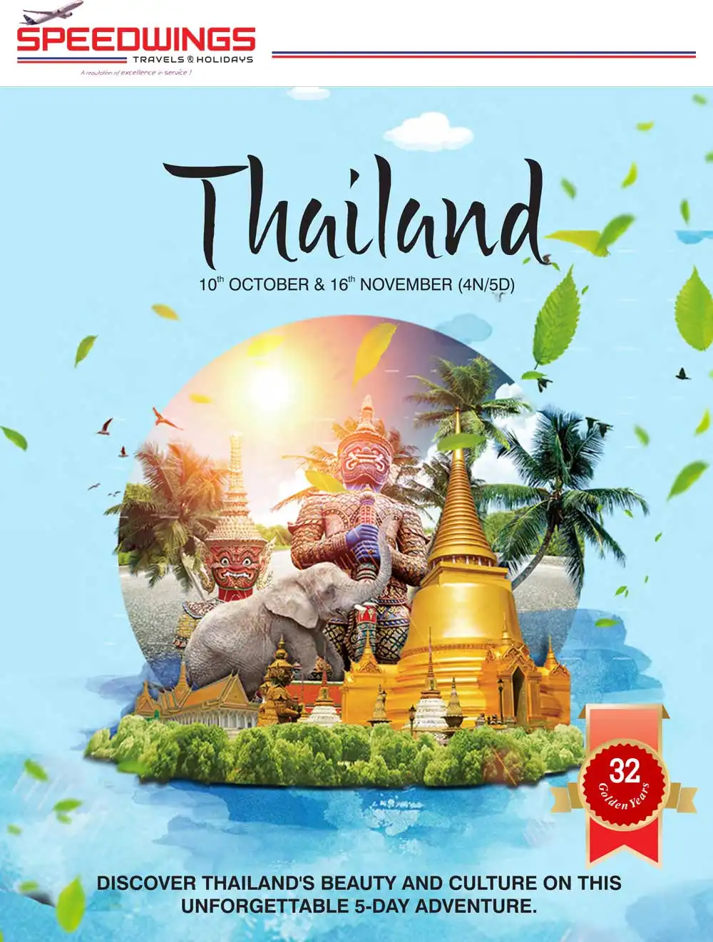 Explore Thailand with Speedwings Travels & Holidays